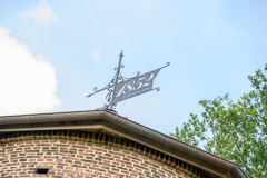Wetterfahne der Königsmühle 1852 in Dingden