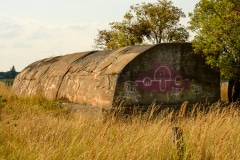 Lost Place Deckungsgraben für Schiffsbesatzungen