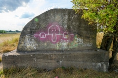 Lost Place Deckungsgraben für Schiffsbesatzungen