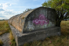 Lost Place Deckungsgraben für Schiffsbesatzungen