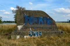 Lost Place Deckungsgraben für Schiffsbesatzungen
