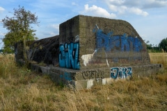 Lost Place Deckungsgraben für Schiffsbesatzungen