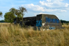 Lost Place Deckungsgraben für Schiffsbesatzungen