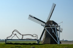 De Goliath Molen bei Eemshaven