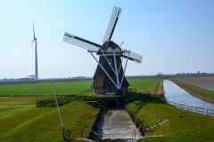 De Goliath Molen bei Eemshaven