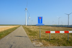 Der Zweiflügler in Eemshaven