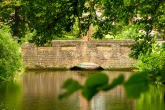 Brücke zur  Osterburg Groothusen