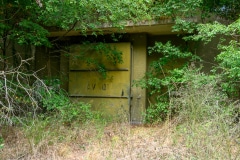 Bunker im Munitionsdepot in Hünxe