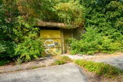 Bunker im Munitionsdepot in Hünxe