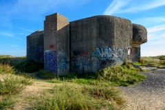 Bunker IJmuiden in den Dünen