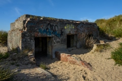 Bunker IJmuiden in den Dünen