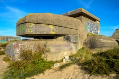 Bunker IJmuiden in den Dünen