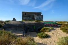 Bunker IJmuiden in den Dünen
