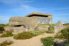Bunker IJmuiden in den Dünen