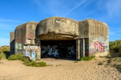 Bunker IJmuiden in den Dünen