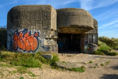 Bunker IJmuiden in den Dünen