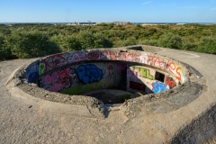 Bunker IJmuiden in den Dünen