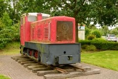 Rote Lok "Jan Klein" in Pewsum