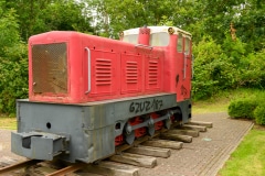 Rote Lok "Jan Klein" in Pewsum