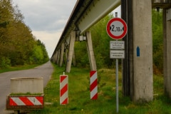 Transrapid Teststrecke beim Besucherzentrum in Lathen