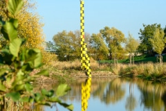 Pegelschlange in Minden