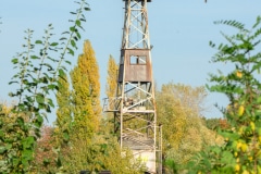 Kran in der Weserwerft in Minden