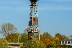 Kran in der Weserwerft in Minden