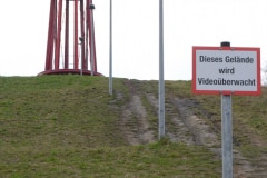 Das Geleucht auf der Halde Rheinpreußen in Moers