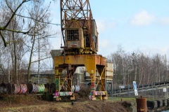 Alter Hafenkran in Osnabrück