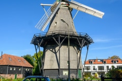 De Zandhaas Molen in Santpoort-Noord