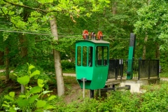 Kabelbahn über den Kanal Ruiten Aa in Ter Apel