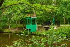 Kabelbahn über den Kanal Ruiten Aa in Ter Apel