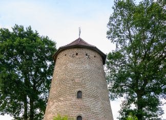 Denkmal Königsmühle 1852 in Dingden Dingden-Köningsmühle