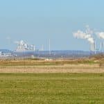 Lost Place Morschenich Blick von Morschenich auf den Tagebau