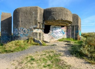 Lost Place Atlantik Wall IJmuiden Bunker in den Dünen von IJmuiden