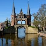Fotospot Sneek und de Fontein van Fortuna Wassertor in Sneek