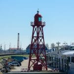 Fotospot Den Oever Leuchttumr Den Oever Hafen