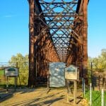 Fotospot Eisenbahnbrücke in Griethausen