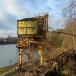 Lost Place Alter Hafenkran in Osnabrück