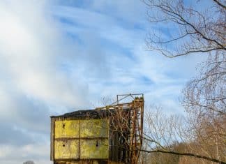 Lost Place Alter Hafenkran in Osnabrück