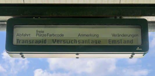 Transrapid Besucherzentrum Lathen