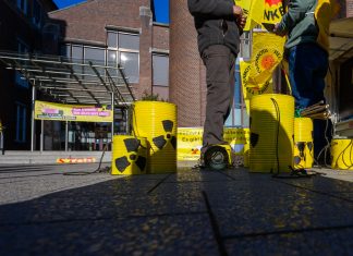 Proteste gegen den zweiten Castor-Transport nach Ahaus